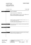 UNGÜLTIG UNE-EN 2633:1996 6.2.1996 Ansicht