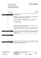 Die Norm UNE-EN 26461-1:1995 8.6.1995 Ansicht