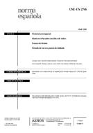 Die Norm UNE-EN 2746:1999 19.4.1999 Ansicht