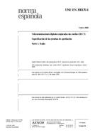 Die Norm UNE-EN 300176-1:2000 31.1.2000 Ansicht