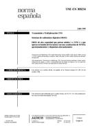 Die Norm UNE-EN 300234:1999 20.7.1999 Ansicht