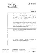 Die Norm UNE-EN 300430:1999 24.11.1999 Ansicht