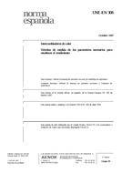 Die Norm UNE-EN 306:1997 21.10.1997 Ansicht