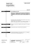 Die Norm UNE-EN 307:1999 11.6.1999 Ansicht