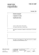 Die Norm UNE-EN 3207:1998 13.11.1998 Ansicht