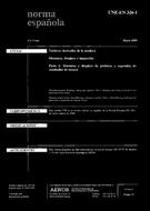 Die Norm UNE-EN 326-1:1995 22.5.1995 Ansicht