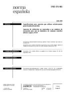 Die Norm UNE-EN 461:2000 14.7.2000 Ansicht