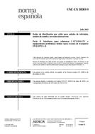Die Norm UNE-EN 50083-9:2003 30.7.2003 Ansicht