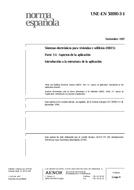 Die Norm UNE-EN 50090-3-1:1997 26.11.1997 Ansicht