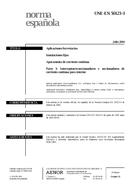 Die Norm UNE-EN 50123-3:2004 23.7.2004 Ansicht