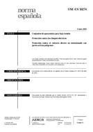 Die Norm UNE-EN 50274:2003 24.1.2003 Ansicht