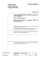 UNGÜLTIG UNE-EN 50281-2-1:1999 29.11.1999 Ansicht
