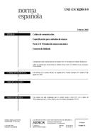 Die Norm UNE-EN 50289-3-9:2002 21.2.2002 Ansicht