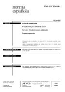 Die Norm UNE-EN 50289-4-1:2002 22.2.2002 Ansicht