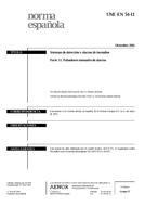 Die Norm UNE-EN 54-11:2001 17.12.2001 Ansicht