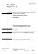 Die Norm UNE-EN 575:1996 20.3.1996 Ansicht