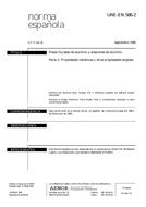 Die Norm UNE-EN 586-2:1995 8.9.1995 Ansicht