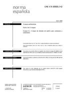 Die Norm UNE-EN 60068-2-42:2004 23.4.2004 Ansicht