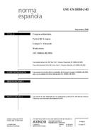 Die Norm UNE-EN 60068-2-80:2006 29.11.2006 Ansicht