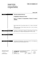 Die Norm UNE-EN 60216-4-3:2001 23.2.2001 Ansicht