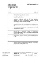 Die Norm UNE-EN 60249-2-11:1996 24.7.1996 Ansicht