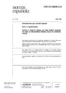 Die Norm UNE-EN 60249-2-14:1996 24.7.1996 Ansicht