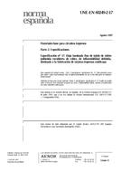 Die Norm UNE-EN 60249-2-17:1997 11.8.1997 Ansicht