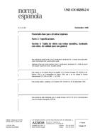 Die Norm UNE-EN 60249-2-4:1996 7.11.1996 Ansicht