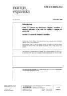 Die Norm UNE-EN 60255-21-2:1996 17.12.1996 Ansicht