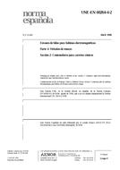 Die Norm UNE-EN 60264-4-2:1996 11.4.1996 Ansicht