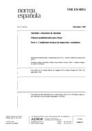 Die Norm UNE-EN 603-1:1996 20.12.1996 Ansicht