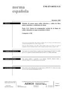 UNGÜLTIG UNE-EN 60332-3-21:2009 16.12.2009 Ansicht