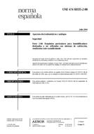 Die Norm UNE-EN 60335-2-88:2004 30.7.2004 Ansicht
