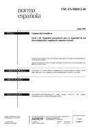 UNGÜLTIG UNE-EN 60601-2-40:1999 28.6.1999 Ansicht