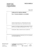 Die Norm UNE-EN 60721-1:1997 4.2.1997 Ansicht