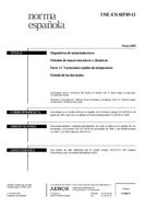 Die Norm UNE-EN 60749-11:2003 30.5.2003 Ansicht
