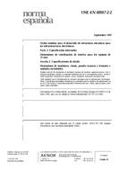 Die Norm UNE-EN 60917-2-2:1997 19.9.1997 Ansicht