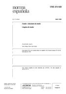 Die Norm UNE-EN 610:1996 22.4.1996 Ansicht