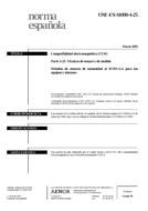 Die Norm UNE-EN 61000-4-25:2003 28.3.2003 Ansicht