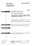 Die Norm UNE-EN 61000-4-29:2002 30.4.2002 Ansicht