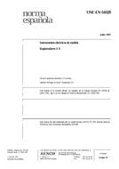 Die Norm UNE-EN 61028:1997 15.7.1997 Ansicht