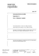 Die Norm UNE-EN 61143-1:1997 22.8.1997 Ansicht