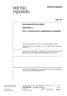 Die Norm UNE-EN 61143-2:1997 22.8.1997 Ansicht
