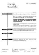 Die Norm UNE-EN 61249-2-13:2001 22.5.2001 Ansicht