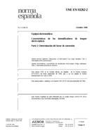 Die Norm UNE-EN 61262-2:1996 7.10.1996 Ansicht