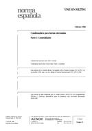Die Norm UNE-EN 61270-1:1998 27.2.1998 Ansicht