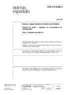 Die Norm UNE-EN 61305-2:1999 28.7.1999 Ansicht