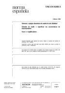 Die Norm UNE-EN 61305-3:1998 18.2.1998 Ansicht