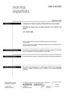 UNGÜLTIG UNE-EN 61307:2006 27.9.2006 Ansicht