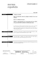 UNGÜLTIG UNE-EN 61482-1-1:2010 19.5.2010 Ansicht